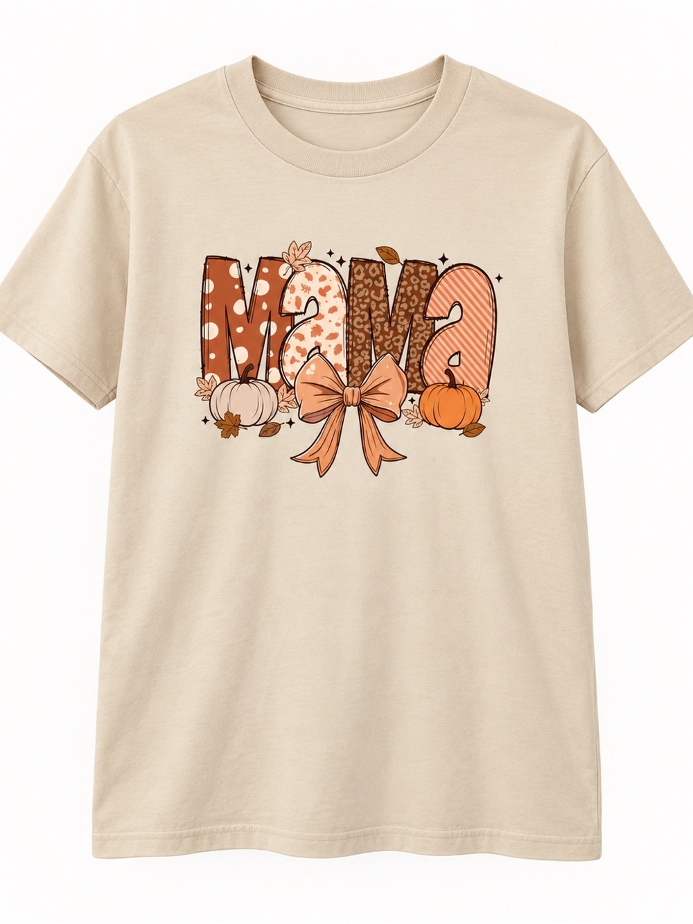 Adult Medium NWOT Fall Mama Graphic Tee